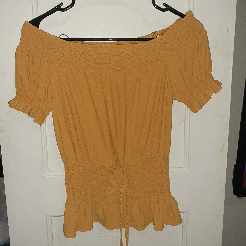 Cold Shoulder Top